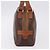 Céline CELINE Macadam Canvas Hand Bag PVC Leather Brown Gold Auth 193555 Golden - view 3