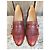 Bally Zapatos de cuero marrón con flecos y hebilla para mujer Castaño - vista 3
