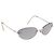 Gafas de sol CHANEL Metal Silver CC Auth yk20671 Plata