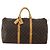 LOUIS VUITTON Borsa Boston Monogram Keepall 50 M41426 LV Auth 193006 Monogramma - vista 13
