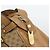 Borsa GUCCI Micro GG Canvas Beige Oro Auth ki6766 D'oro - vista 10