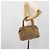 Borsa GUCCI Micro GG Canvas Beige Oro Auth ki6766 D'oro - vista 21