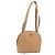 Céline CELINE Schultertasche aus Leder Beige Goldfarben Auth ep15255