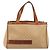 Céline Bolsa CELINE Macadam em PVC e couro Bege com detalhes dourados Auth ep15137 - vista 13