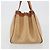 Céline Bolsa CELINE Macadam em PVC e couro Bege com detalhes dourados Auth ep15137 - vista 3