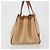 Céline Bolsa CELINE Macadam em PVC e couro Bege com detalhes dourados Auth ep15137 - vista 4