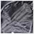 Borsa a tracolla PRADA Nylon Nero Argento Auth 193108V - vista 9