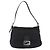 Borsa FENDI Mamma Baguette in pelle con perline Nero Argento 8BR001 Auth yk20665SAM - vista 13