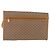 Bolsa de Ombro GUCCI Micro GG Supreme PVC Bege Ouro 004 58 0264 Auth 193507 Dourado - vista 2