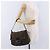 FENDI Borsa a Spalla Zucca Mamma Baguette Lana Marrone Argento Autentica yk20677SAM - vista 25