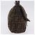 FENDI Borsa a Spalla Zucca Mamma Baguette Lana Marrone Argento Autentica yk20677SAM - vista 4