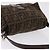FENDI Borsa a Spalla Zucca Mamma Baguette Lana Marrone Argento Autentica yk20677SAM - vista 6