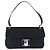 Borsa Salvatore Ferragamo Vala in tela nero argento Auth ka5410 - vista 13