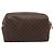 Céline CELINE Pouch in Tela Macadam PVC Pelle Marrone Oro Auth ki6759 D'oro - vista 2