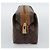 Céline CELINE Pouch in Tela Macadam PVC Pelle Marrone Oro Auth ki6759 D'oro - vista 3