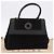 Céline Borsa CELINE in pelle scamosciata 2way Nero Oro Auth bs36188 D'oro - vista 12