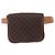 Céline Marsupio CELINE Macadam Canvas PVC Pelle Marrone Oro Auth 194626A D'oro - vista 13