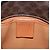 Céline Marsupio CELINE Macadam Canvas PVC Pelle Marrone Oro Auth 194626A D'oro - vista 18
