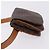 Céline Marsupio CELINE Macadam Canvas PVC Pelle Marrone Oro Auth 194626A D'oro - vista 4