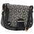 Céline Borsa a Spalla CELINE C Sulky Canvas Navy Gold Auth kk693 D'oro Blu navy
