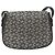 Céline Borsa a Spalla CELINE C Sulky Canvas Navy Gold Auth kk693 D'oro Blu navy - vista 2