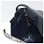 Céline Borsa a Spalla CELINE C Sulky Canvas Navy Gold Auth kk693 D'oro Blu navy - vista 22