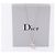 Collana Christian Dior Metallo Argento Auth ka5450 - vista 12