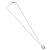 Collana Christian Dior Metallo Argento Auth ka5450 - vista 2