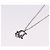 Collana Christian Dior Metallo Argento Auth ka5450 - vista 8
