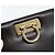 Borsa a catena Gancini Salvatore Ferragamo in pelle marrone scuro oro Auth 194570A - vista 17