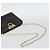 Borsa a catena Gancini Salvatore Ferragamo in pelle marrone scuro oro Auth 194570A - vista 7