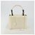Borsa Christian Dior Maris Pearl in vernice bianco e argento Auth 193129A - vista 12