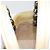 Borsa Christian Dior Maris Pearl in vernice bianco e argento Auth 193129A - vista 22