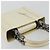 Borsa Christian Dior Maris Pearl in vernice bianco e argento Auth 193129A - vista 6