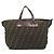 Borsa a Mano FENDI Zucca Canvas Nero Marrone Auth 190346 - vista 2