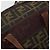 Borsa a Mano FENDI Zucca Canvas Nero Marrone Auth 190346 - vista 9