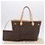 LOUIS VUITTON Borsa Tote Monogram Neverfull MM M40156 LV Auth 190304SM Monogramma - vista 12