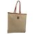 Céline Borsa Tote CELINE Macadam in PVC e Pelle Beige Marrone Autentica ep15154