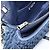 Borsa a tracolla in denim Miu Miu 2way Blu Argento Auth ka5347V - vista 26