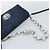 Borsa a tracolla in denim Miu Miu 2way Blu Argento Auth ka5347V - vista 7