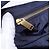 Borsa a tracolla SAINT LAURENT Nylon Navy Gold Tone 733294 Auth ka5349M Blu navy - vista 20