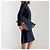 Céline Borsa Medium Diamond Tricolour in pelle e scamosciato Marrone Nero Blu - Ansicht 2