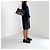 Céline Borsa Medium Diamond Tricolour in pelle e scamosciato Marrone Nero Blu - Ansicht 7