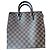 Borsa Louis Vuitton Damier Ebene Professionale Marrone