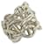 Ring Anello Hermès Enchainée GM Argento  - vista 1
