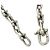 Tiffany & Co Bracciale piccolo charm Tiffany HardWear Argento - vista 4