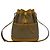 Gucci Vintage Micro GG Pattern Drawstring Shoulder Bag Brown