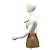 Gucci Vintage Micro GG Pattern Drawstring Shoulder Bag Brown - view 2