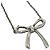 Tiffany & Co Collana Tiffany Vintage Bow Argento - vista 4