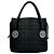 Borsa Chanel in pelle di vitello martellata nera Nero - vista 3
